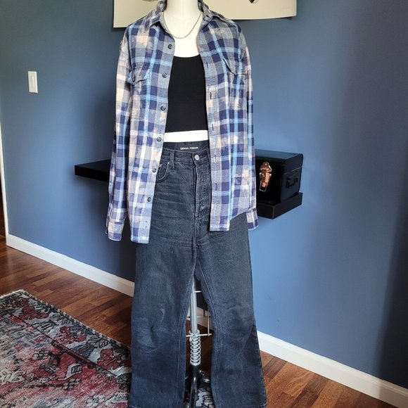 Urban Renewal Recycled Bleached Flannel (One Size) - Picture 4 of 8